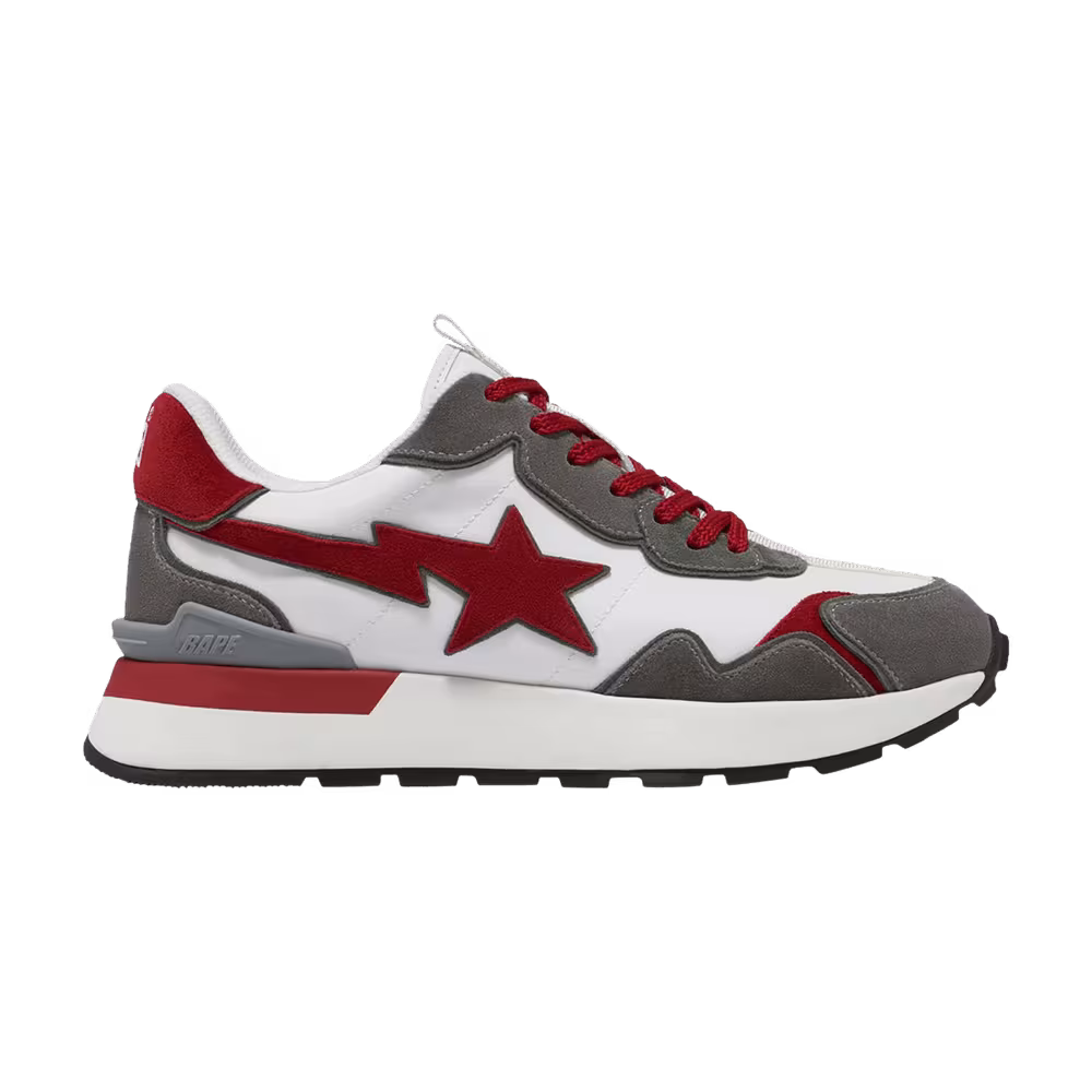 BAPE Roadsta Express #2 Red Grey