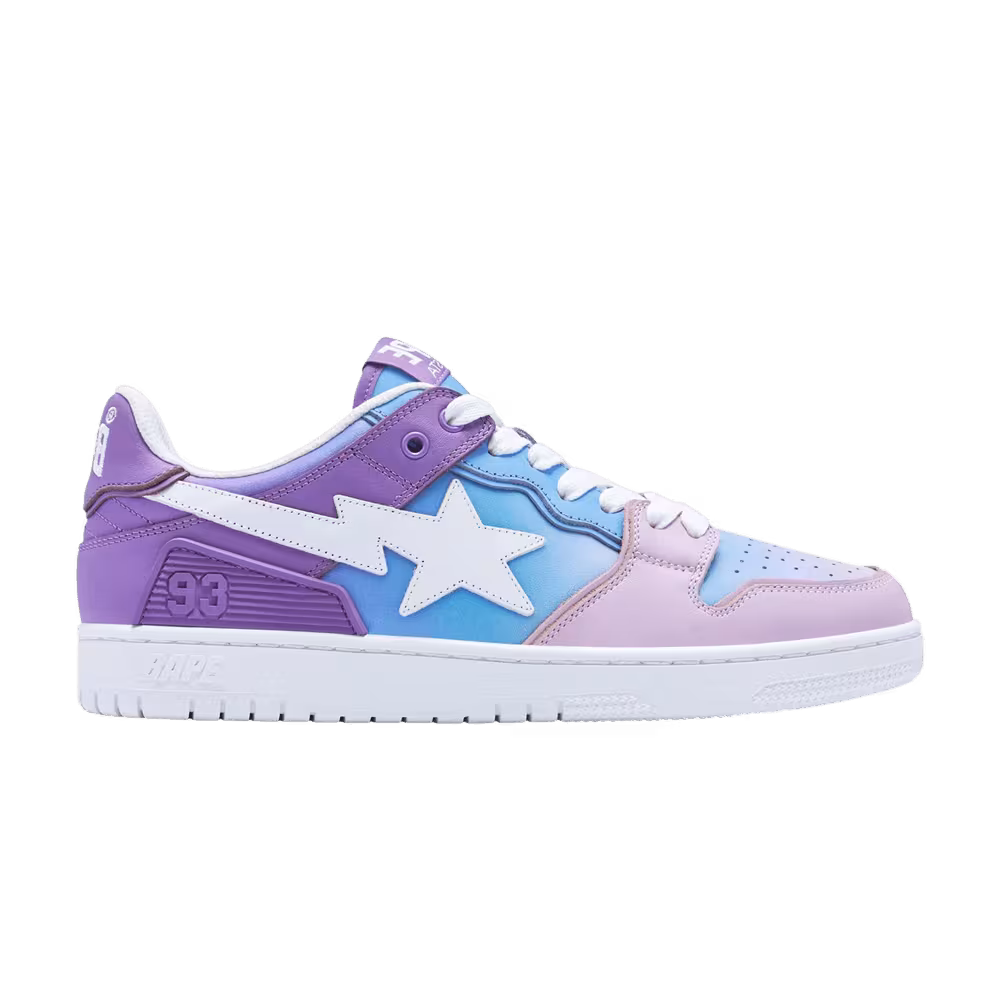 BAPE Women's Sk8 Sta #1 M1 Purple Gradient