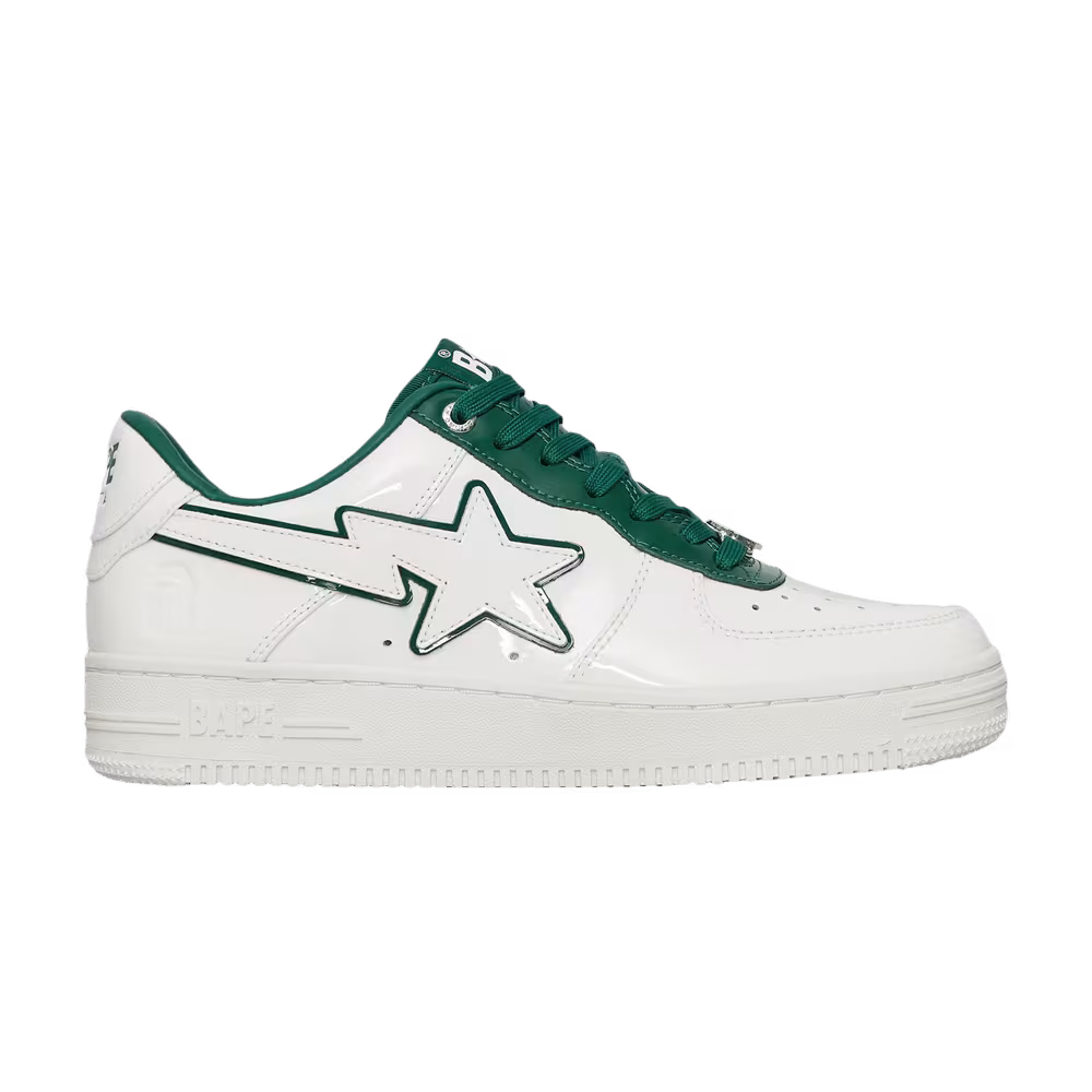 Women's Bapesta #8 M1 White Green