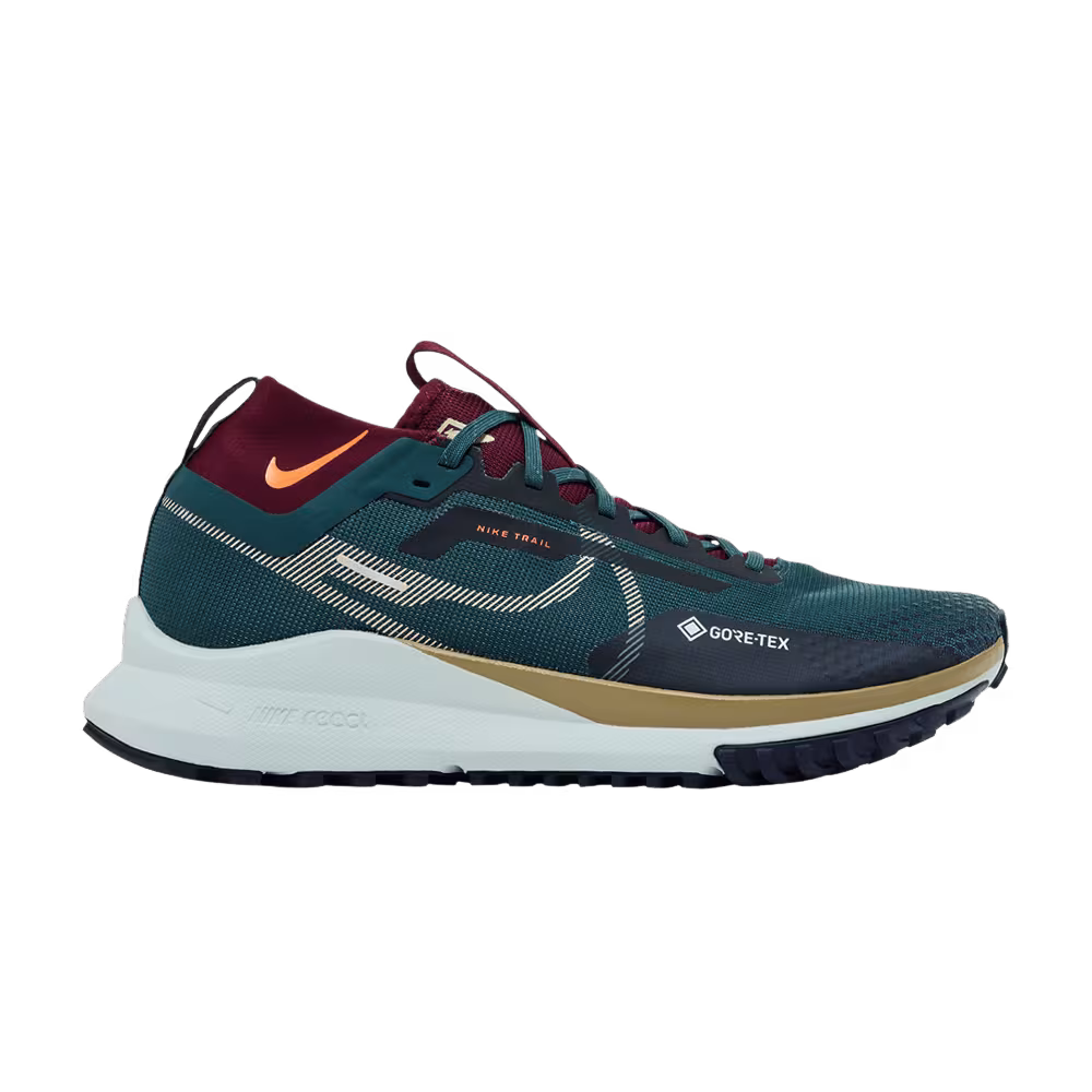 Nike React Pegasus Trail 4 GTX V2 Deep Jungle Khaki Night Maroon