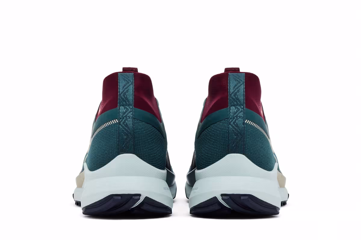 Nike React Pegasus Trail 4 GTX V2 Deep Jungle Khaki Night Maroon, view 7