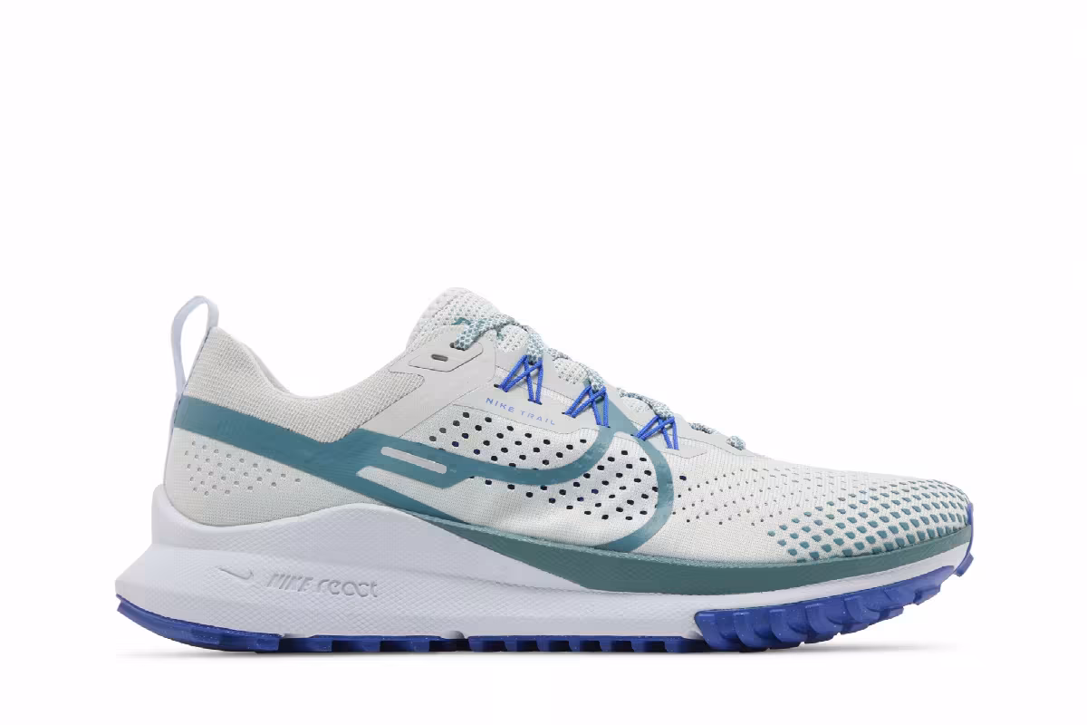 Nike Pegasus Trail 4 Light Silver Mineral Teal, view 2