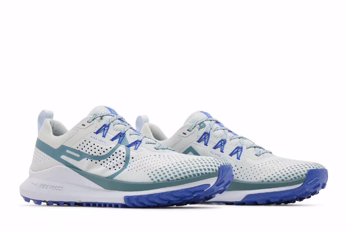 Nike Pegasus Trail 4 Light Silver Mineral Teal, view 9