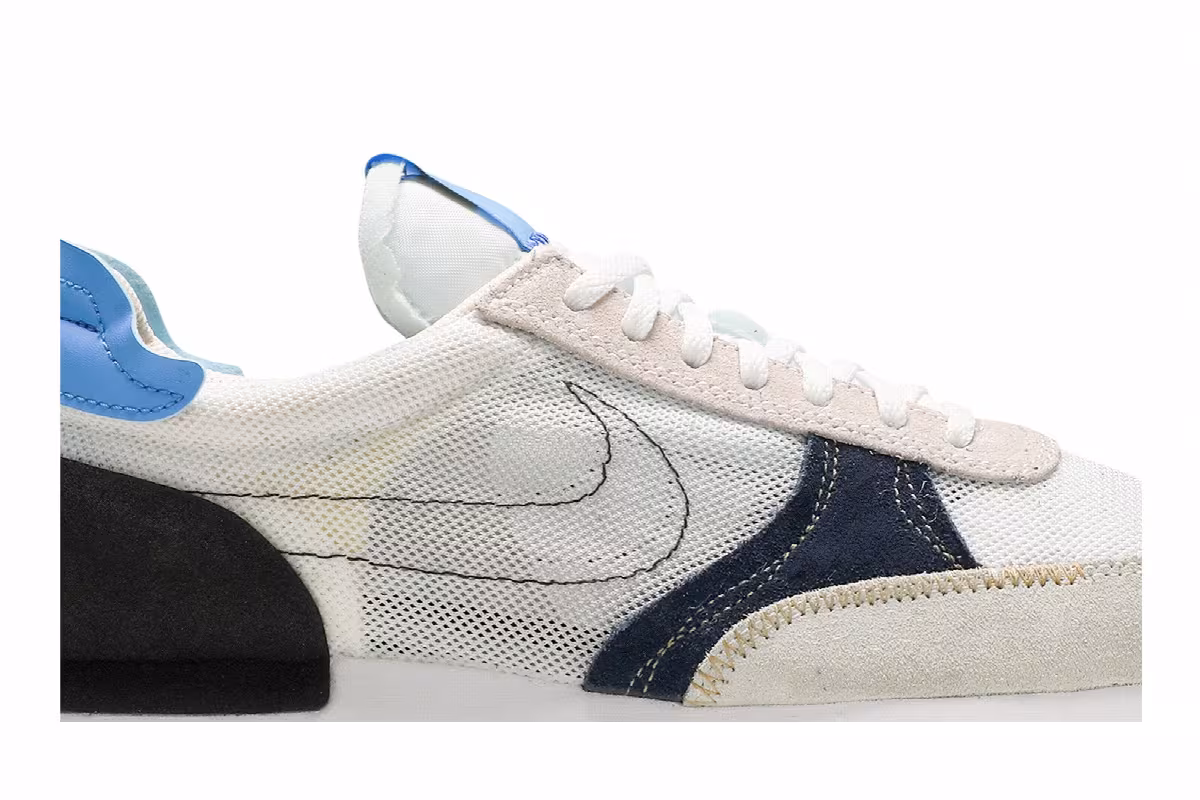 Nike Daybreak-Type White University Blue, view 3