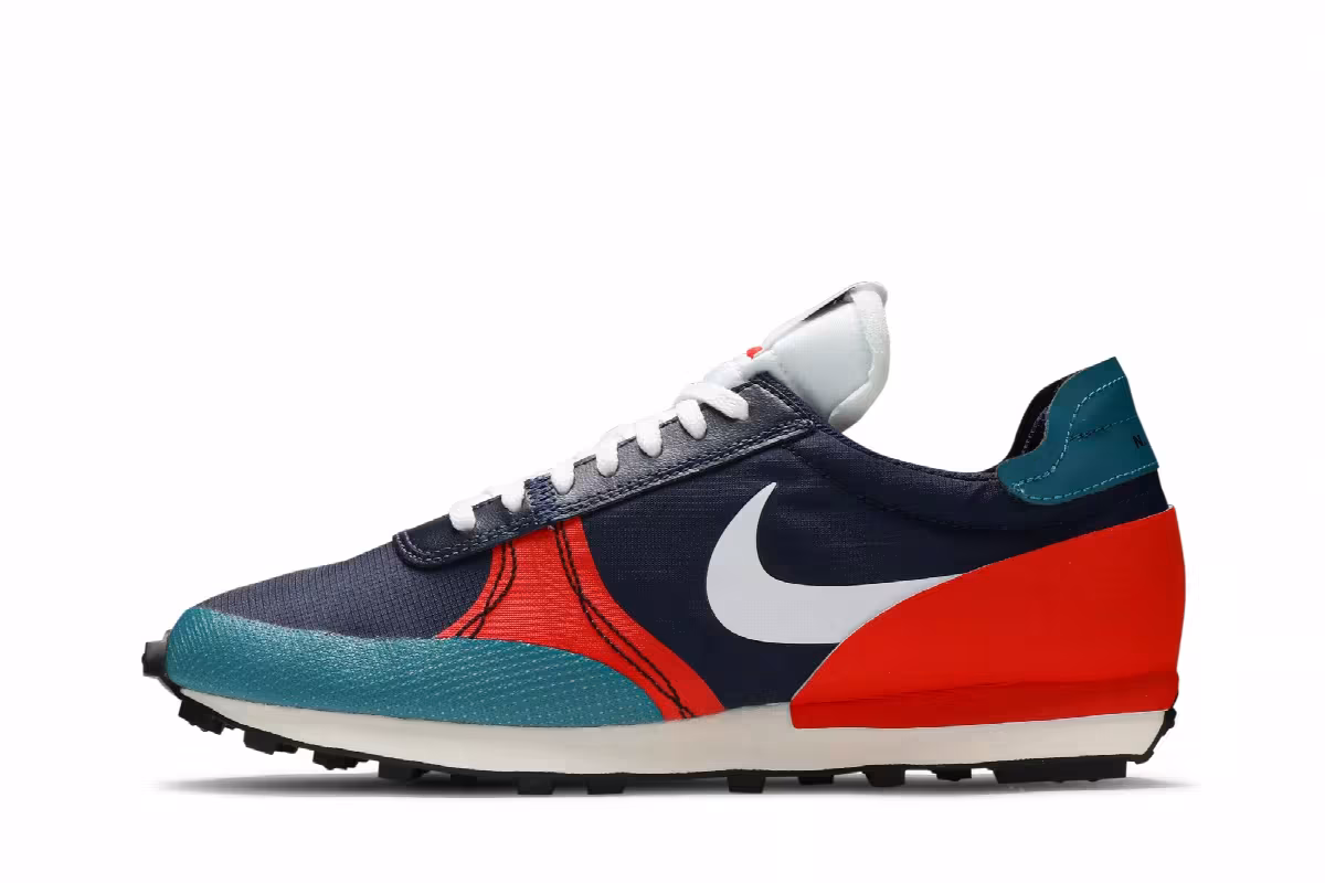 Nike Daybreak Type SE Midnight Navy Team Orange, view 4