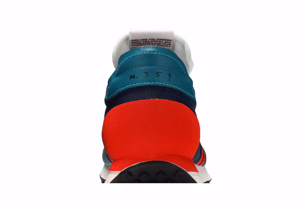 Nike Daybreak Type SE Midnight Navy Team Orange, view 8