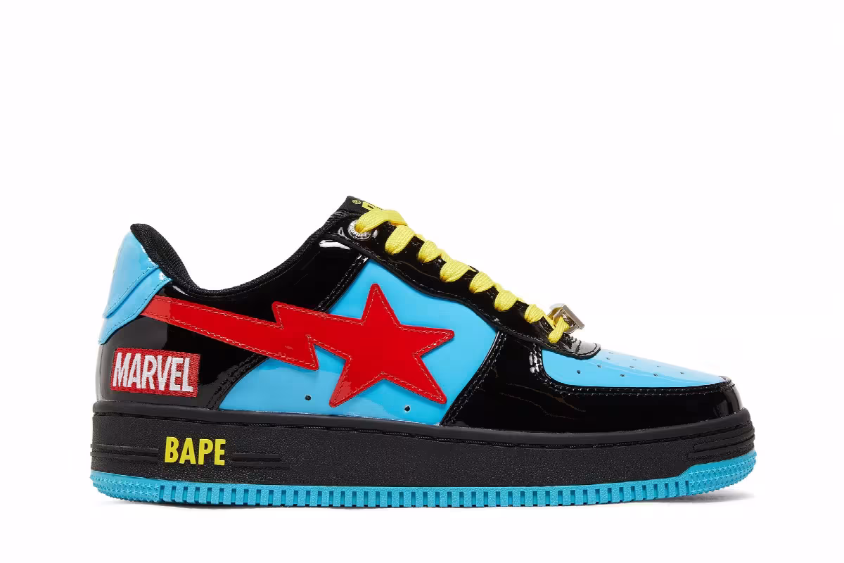 Marvel x Bapesta Black Widow, view 2