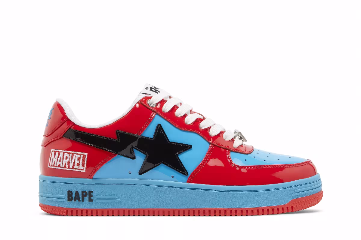 Marvel x Bapesta Spider-Man, view 2