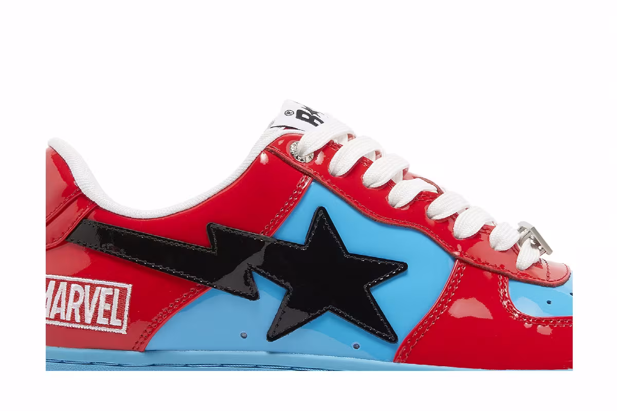 Marvel x Bapesta Spider-Man, view 3