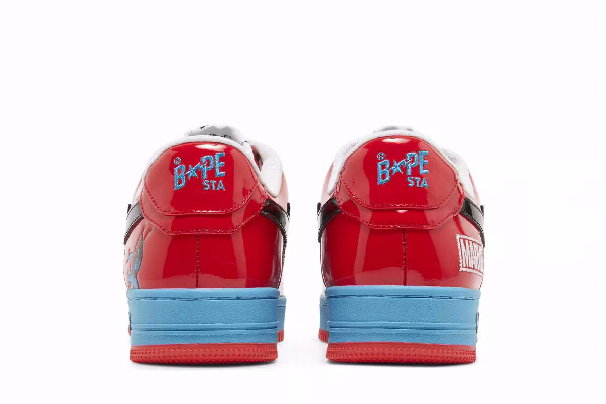 Marvel x Bapesta Spider-Man, view 7