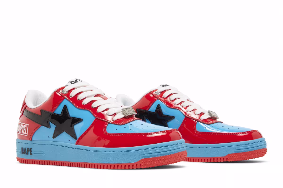 Marvel x Bapesta Spider-Man, view 9