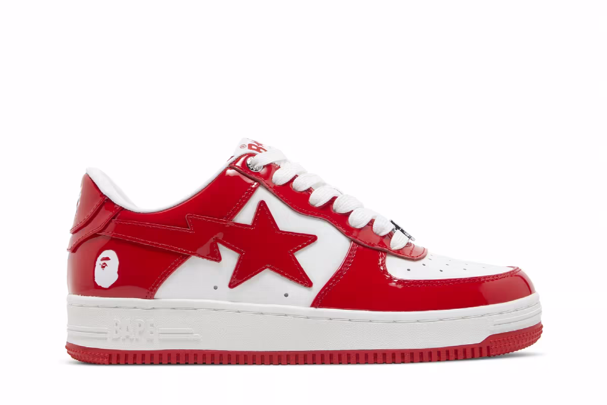 Bapesta #5 Red, view 2
