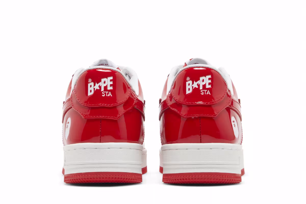 Bapesta #5 Red, view 7