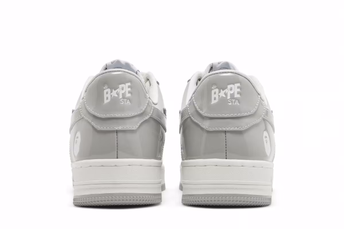 Bapesta #5 Light Grey, view 7