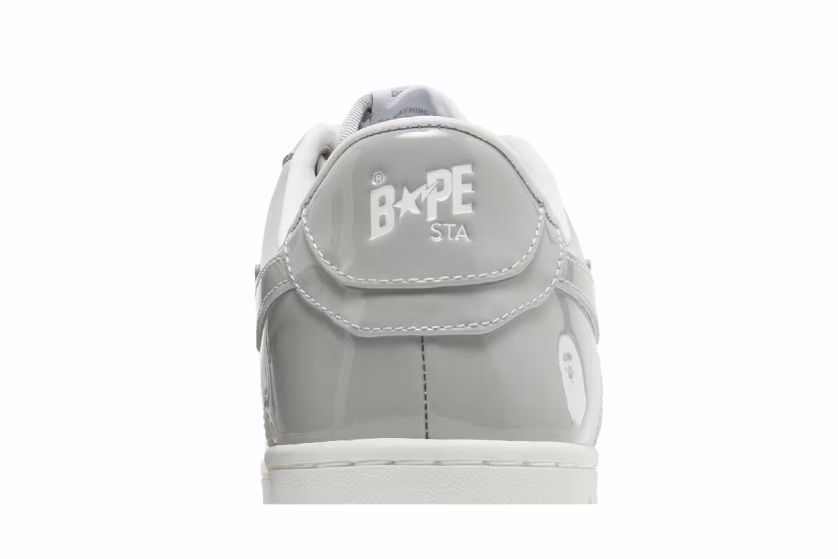 Bapesta #5 Light Grey, view 8