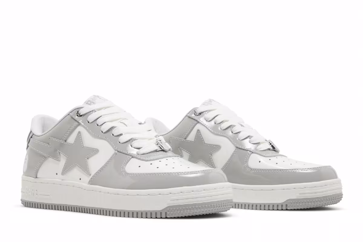 Bapesta #5 Light Grey, view 9