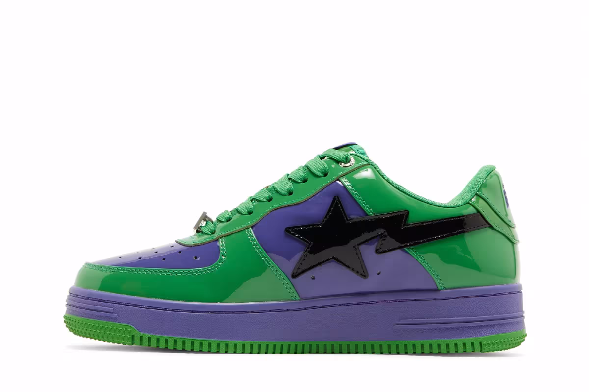 Marvel x Bapesta Hulk, view 4