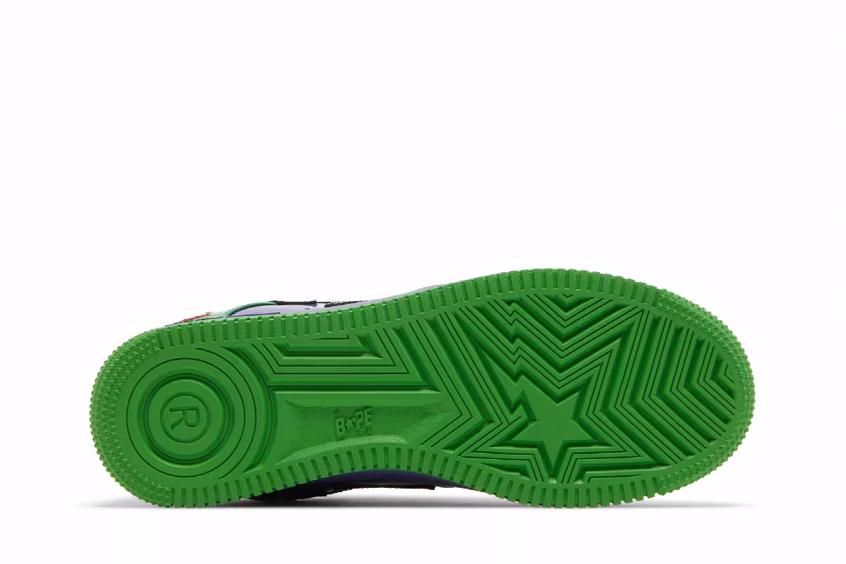 Marvel x Bapesta Hulk, view 5