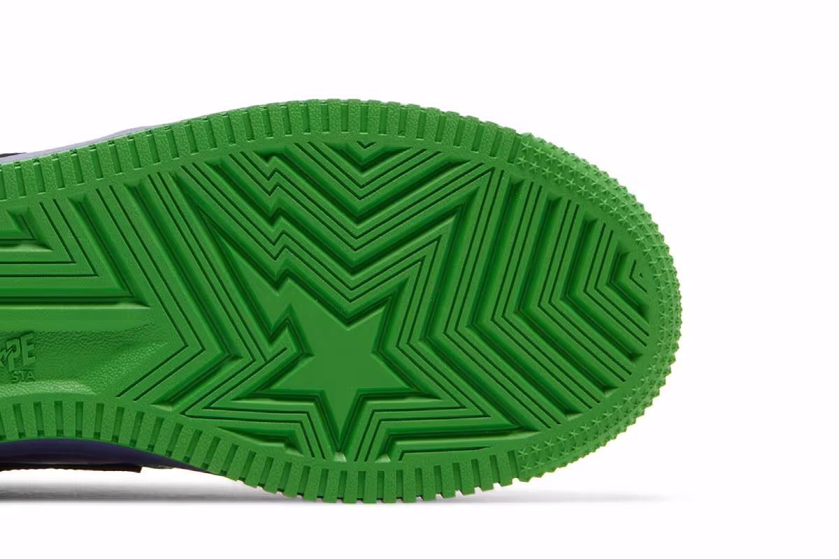 Marvel x Bapesta Hulk, view 6