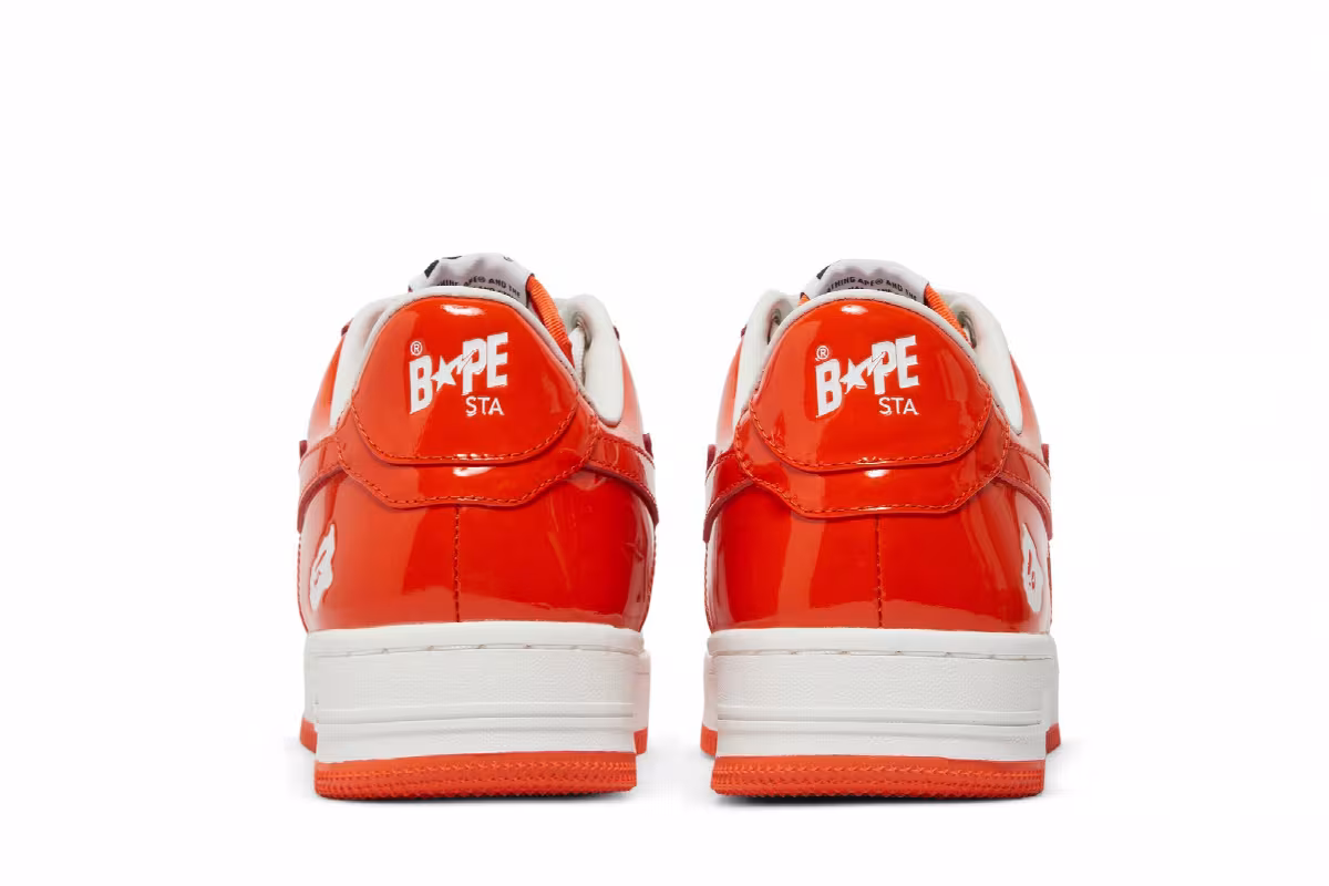 Bapesta Orange 2022, view 7