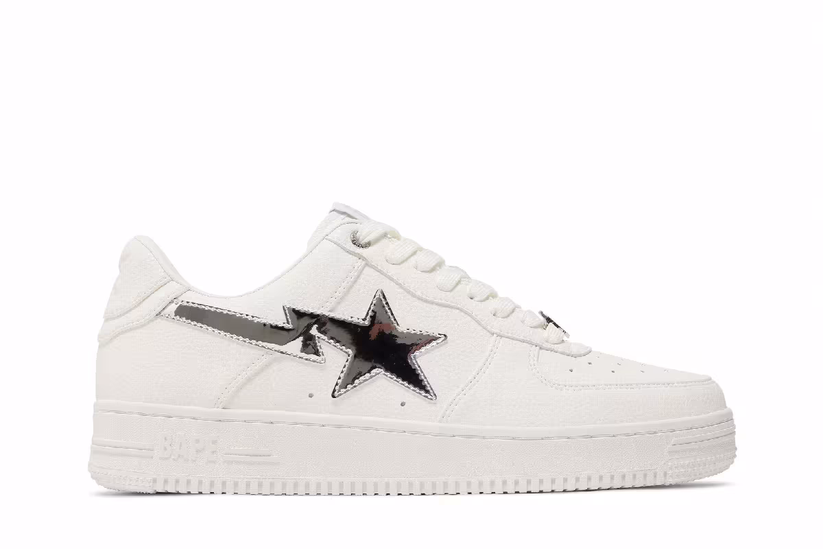 GOAT x Bapesta M2 White, view 2