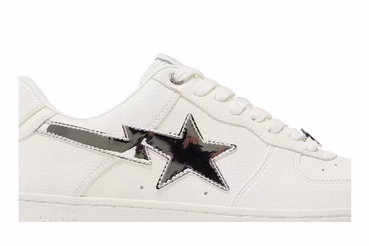 GOAT x Bapesta M2 White, view 3