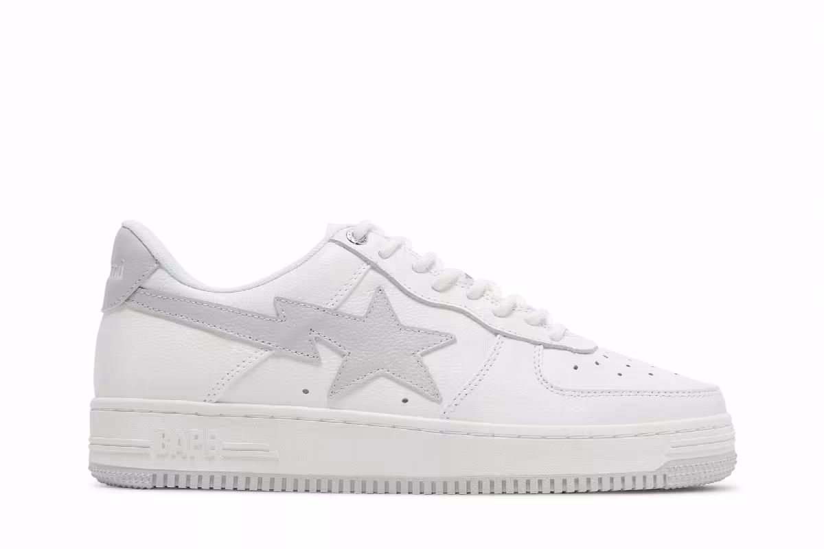 JJJJound x Bapesta White, view 2