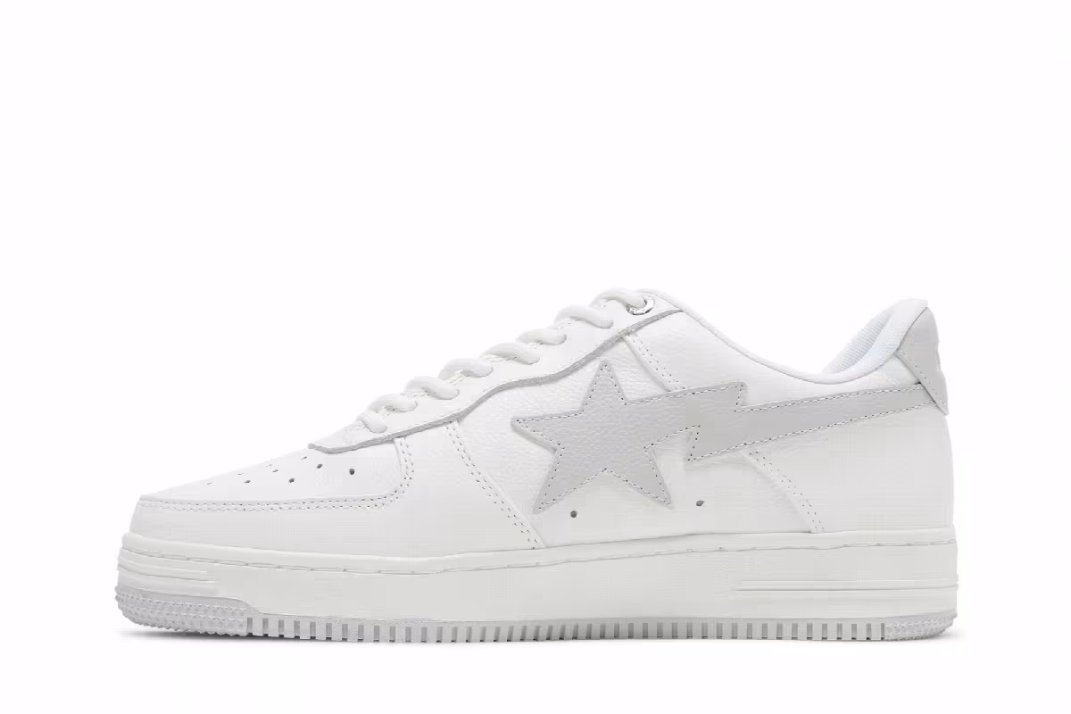 JJJJound x Bapesta White, view 4