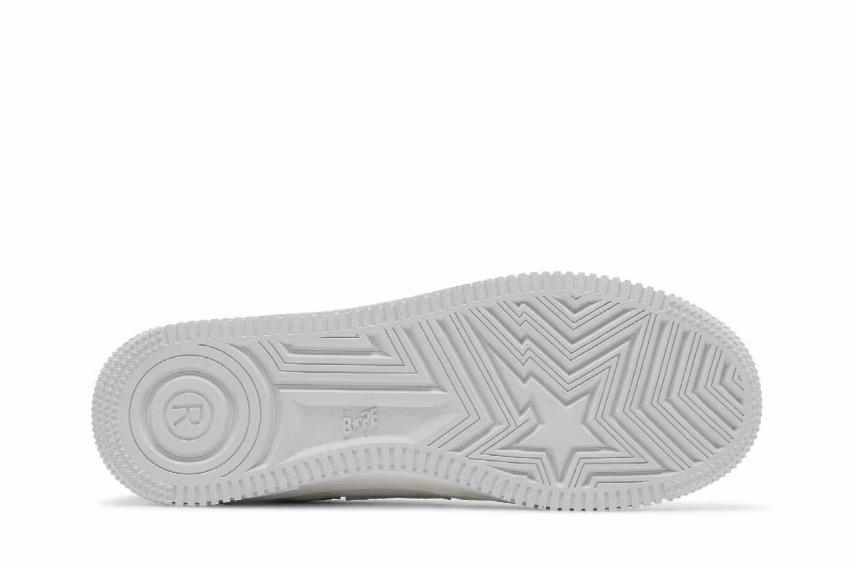 JJJJound x Bapesta White, view 5