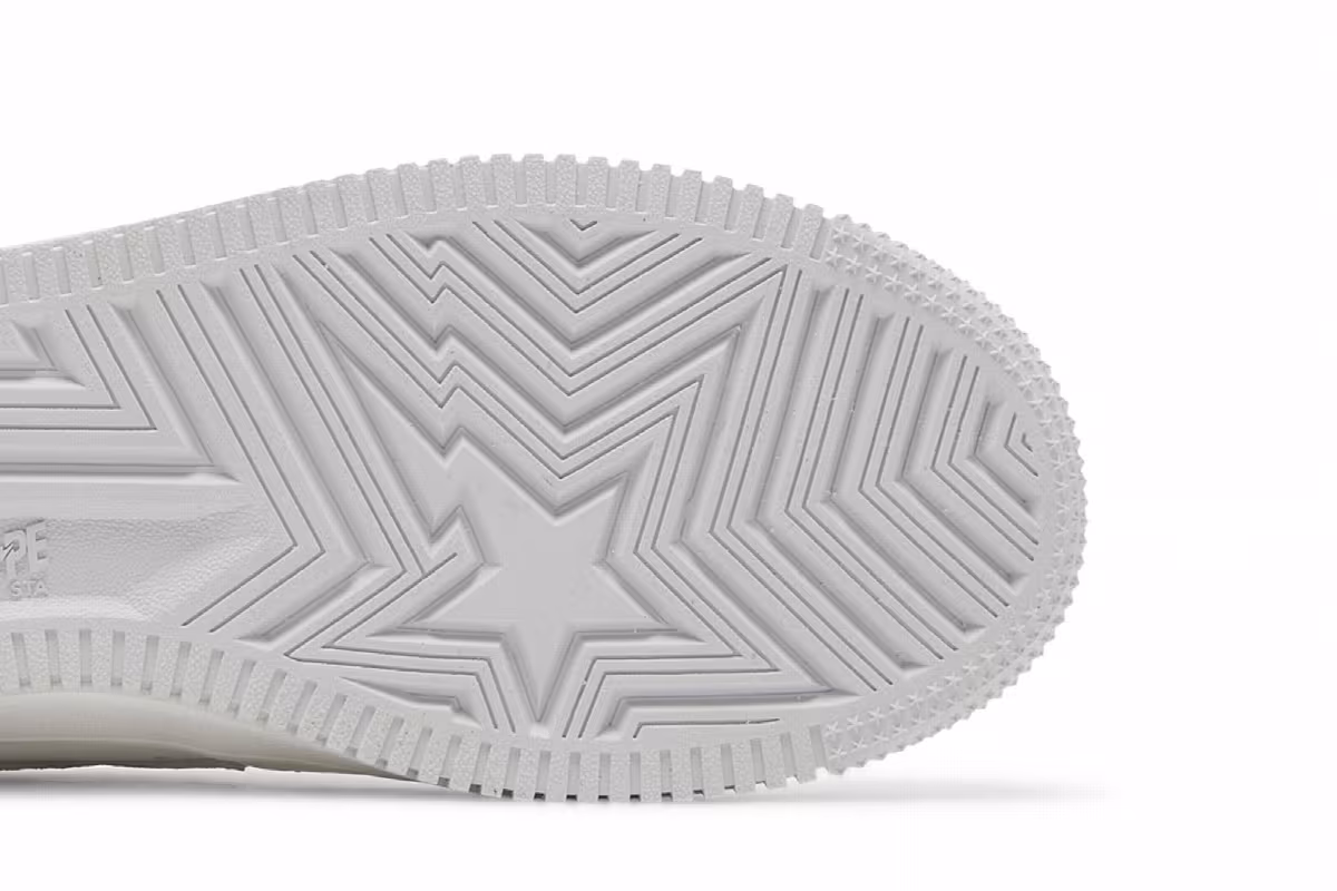 JJJJound x Bapesta White, view 6