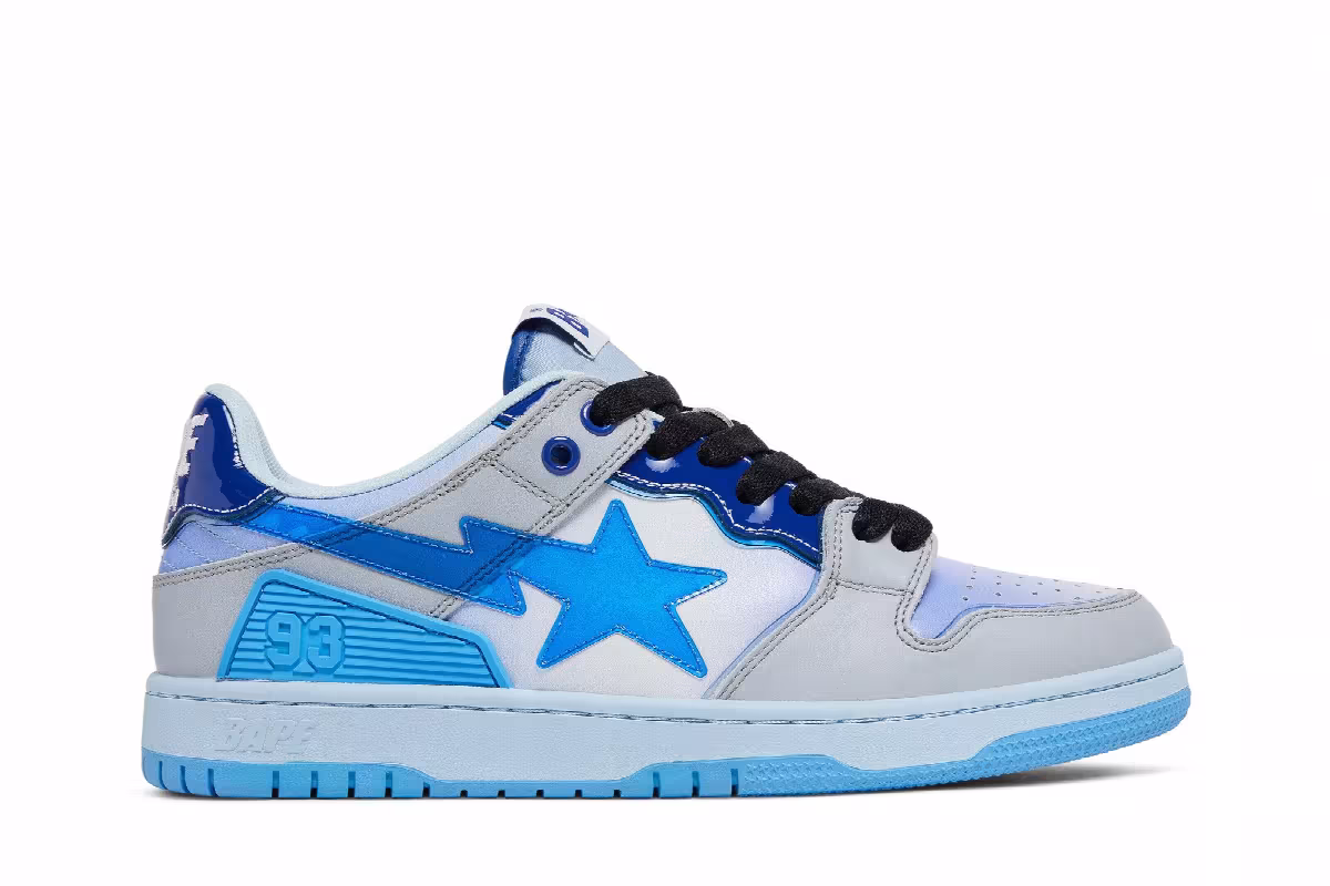 BAPE Sk8 Sta M1 Blue, view 2