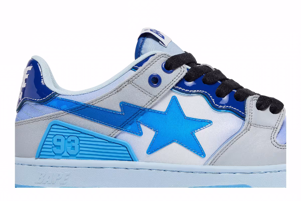 BAPE Sk8 Sta M1 Blue, view 3