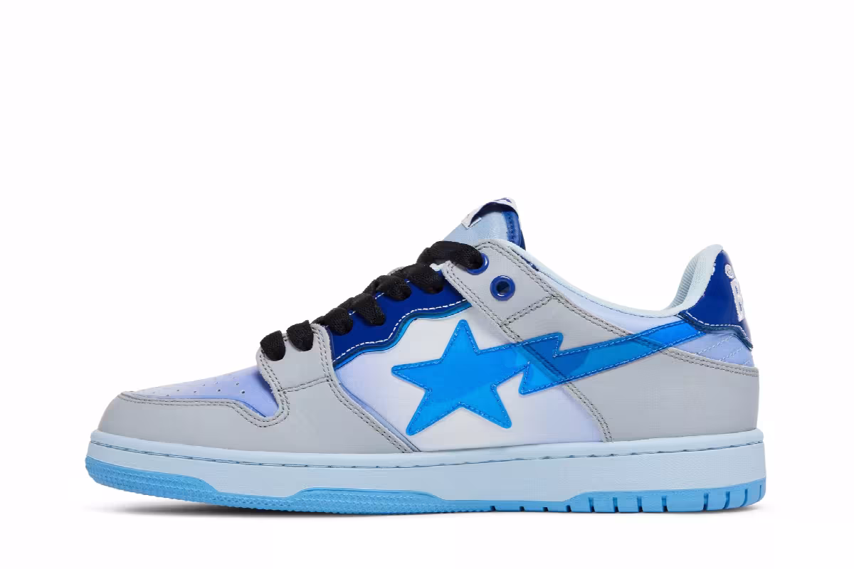 BAPE Sk8 Sta M1 Blue, view 4