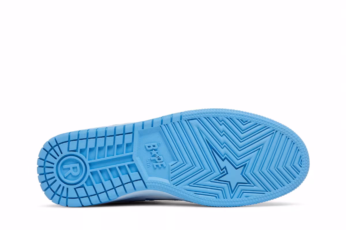 BAPE Sk8 Sta M1 Blue, view 5