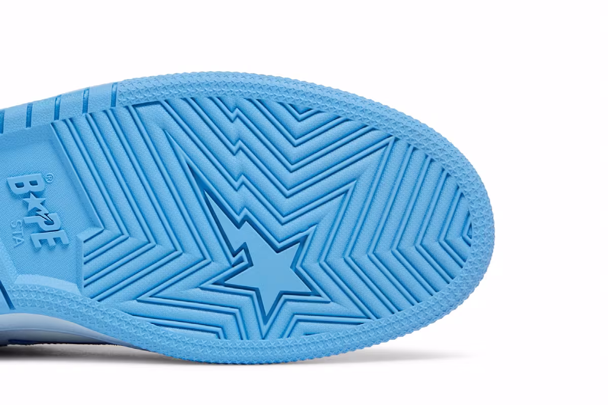 BAPE Sk8 Sta M1 Blue, view 6