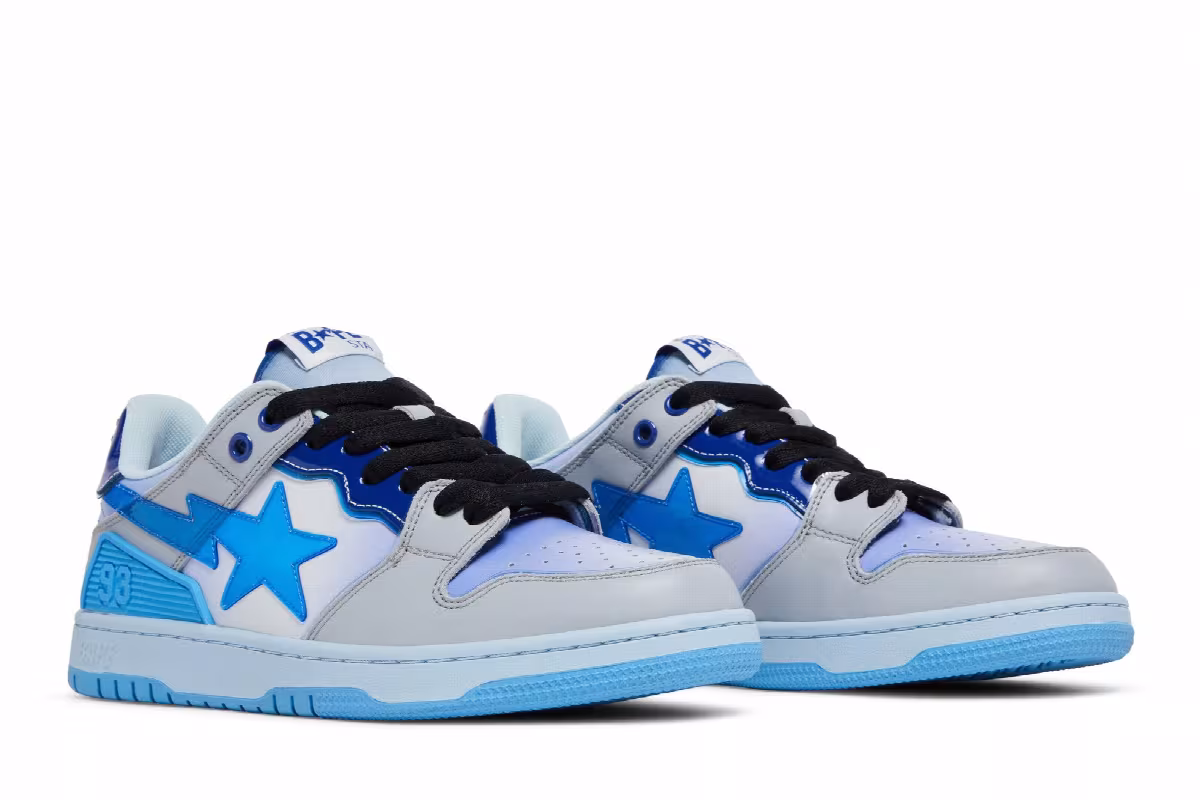 BAPE Sk8 Sta M1 Blue, view 9