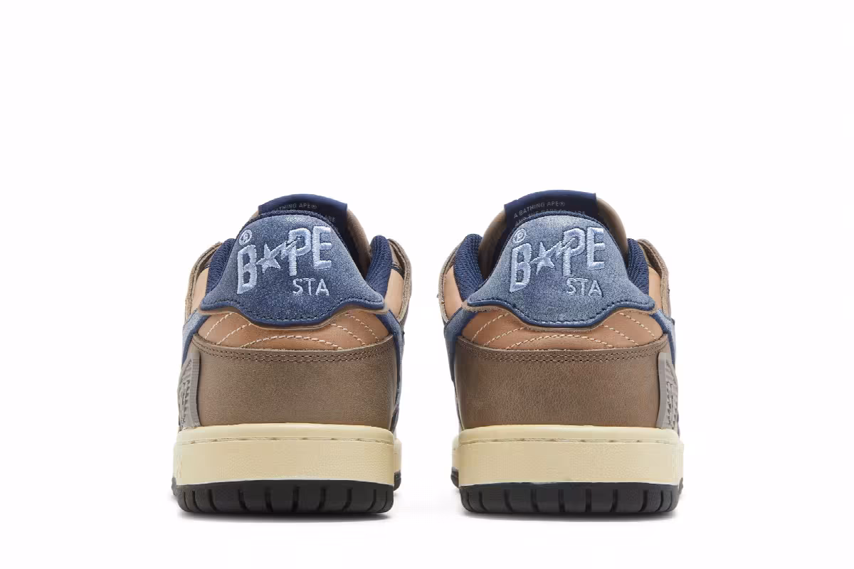 BAPE Sk8 Sta #3 Navy, view 7