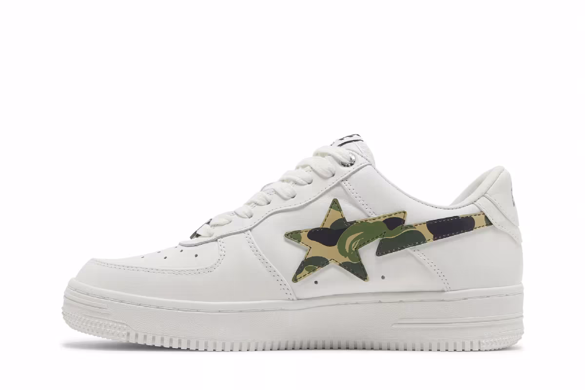 Bapesta ABC Camo - Green 2022, view 4