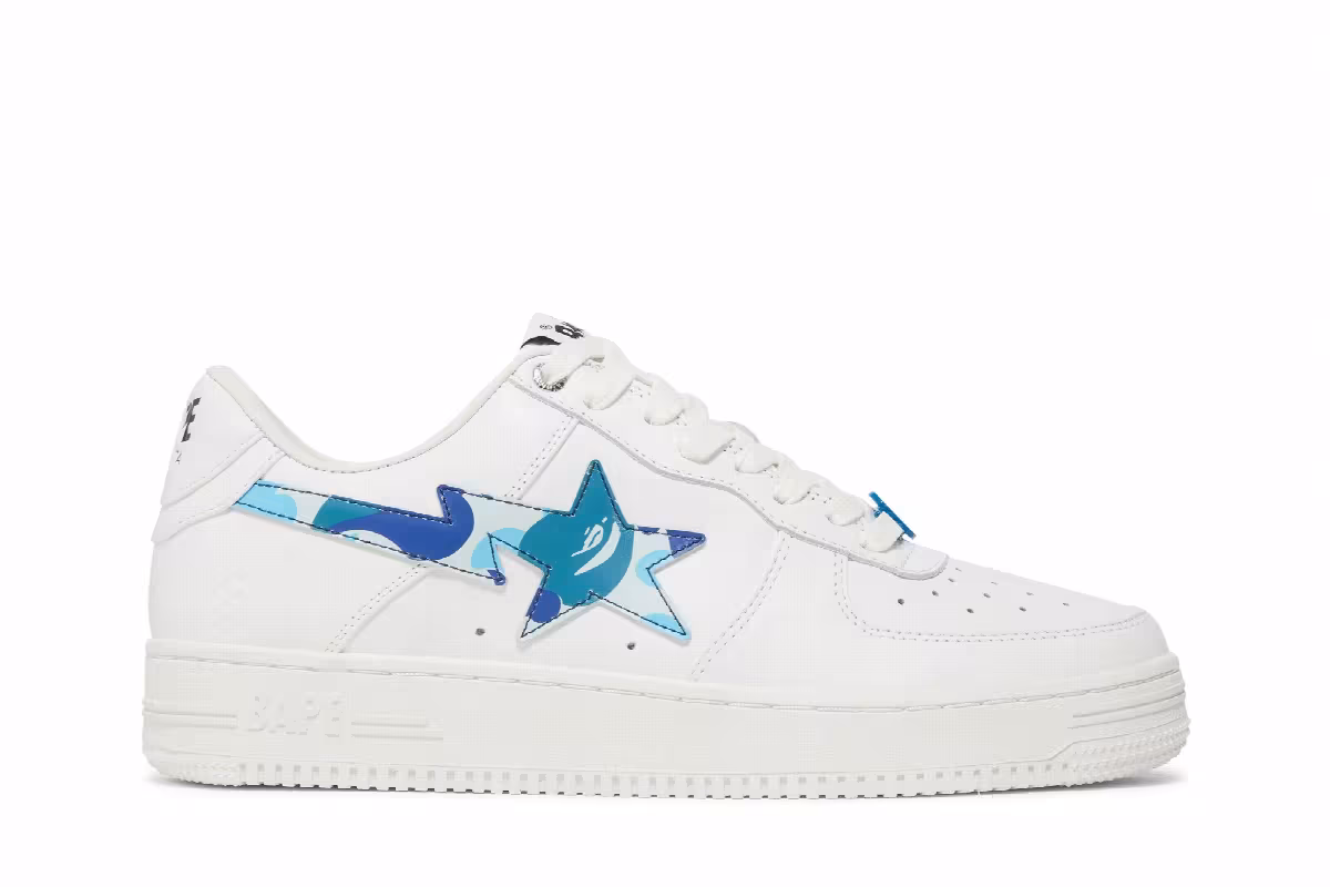 Bapesta ABC Camo - Blue 2022, view 2
