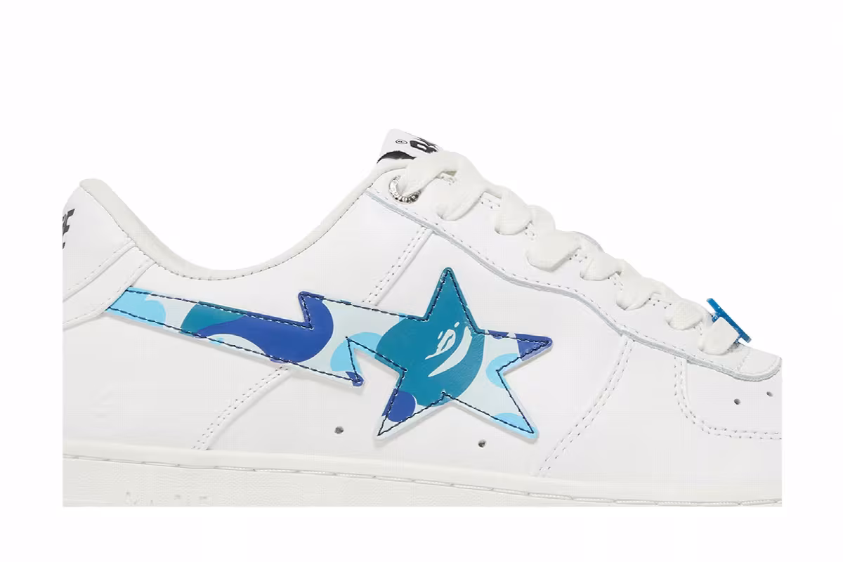 Bapesta ABC Camo - Blue 2022, view 3
