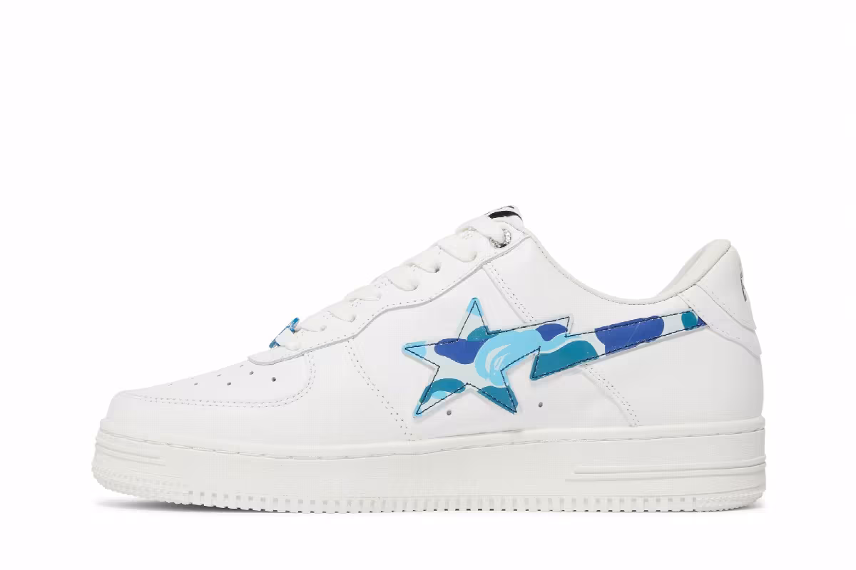 Bapesta ABC Camo - Blue 2022, view 4