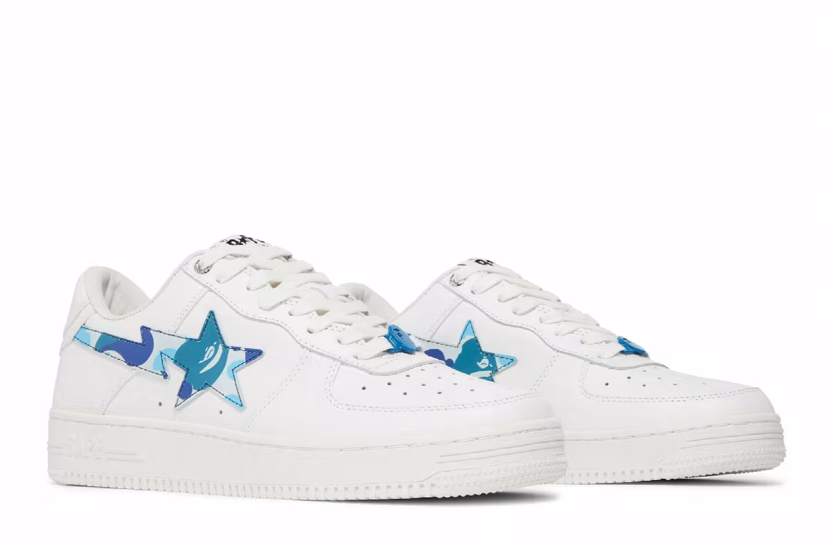 Bapesta ABC Camo - Blue 2022, view 9