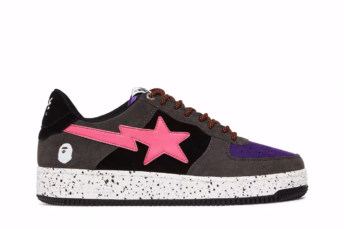 Bapesta #2 Black Pink, view 2