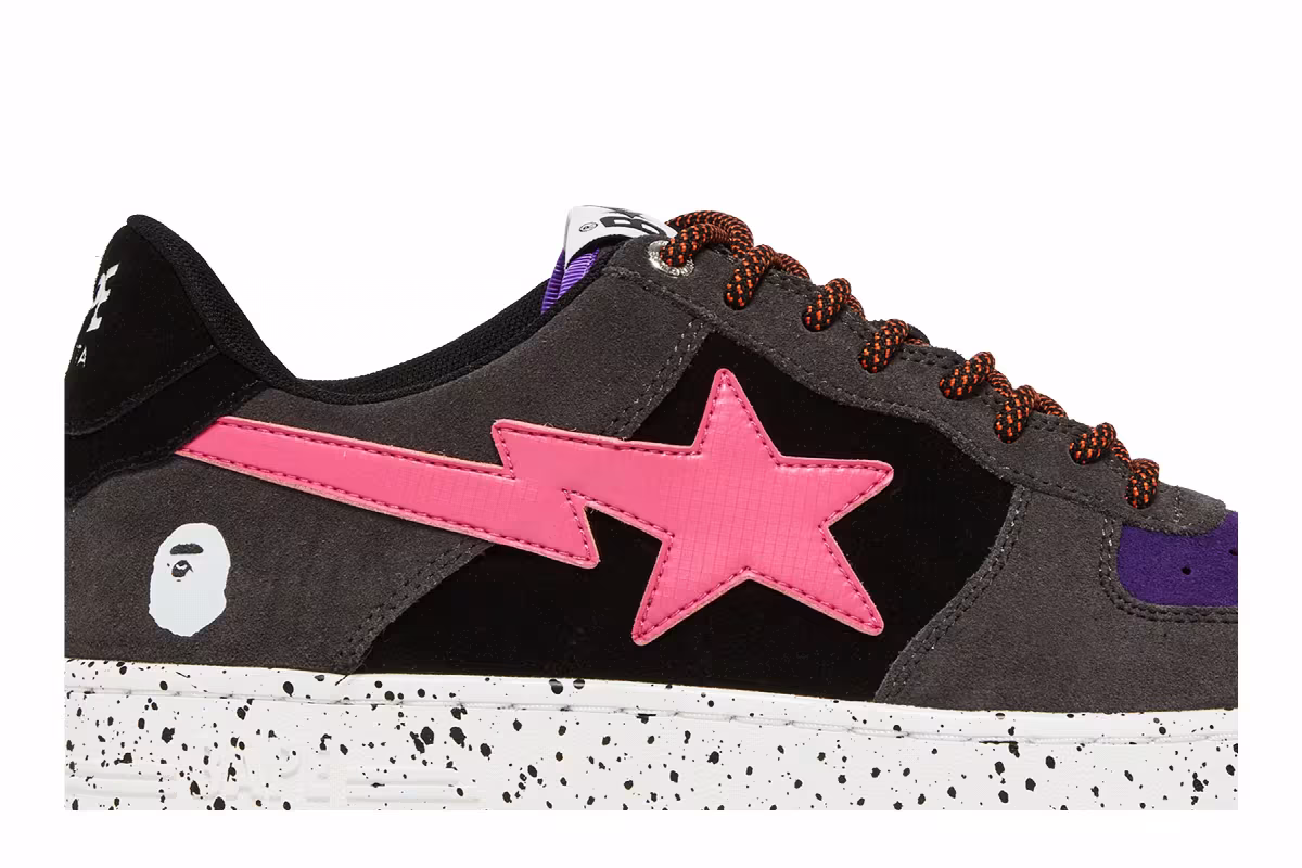 Bapesta #2 Black Pink, view 3