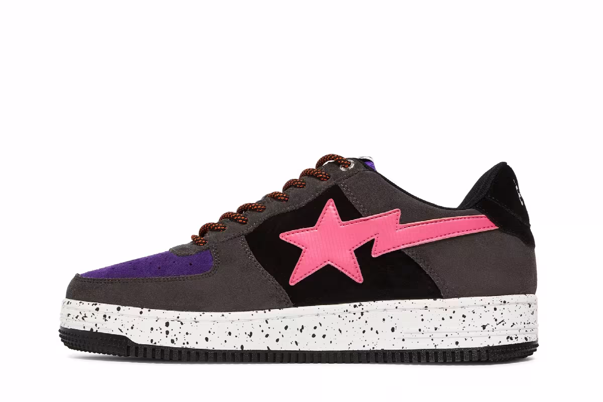 Bapesta #2 Black Pink, view 4
