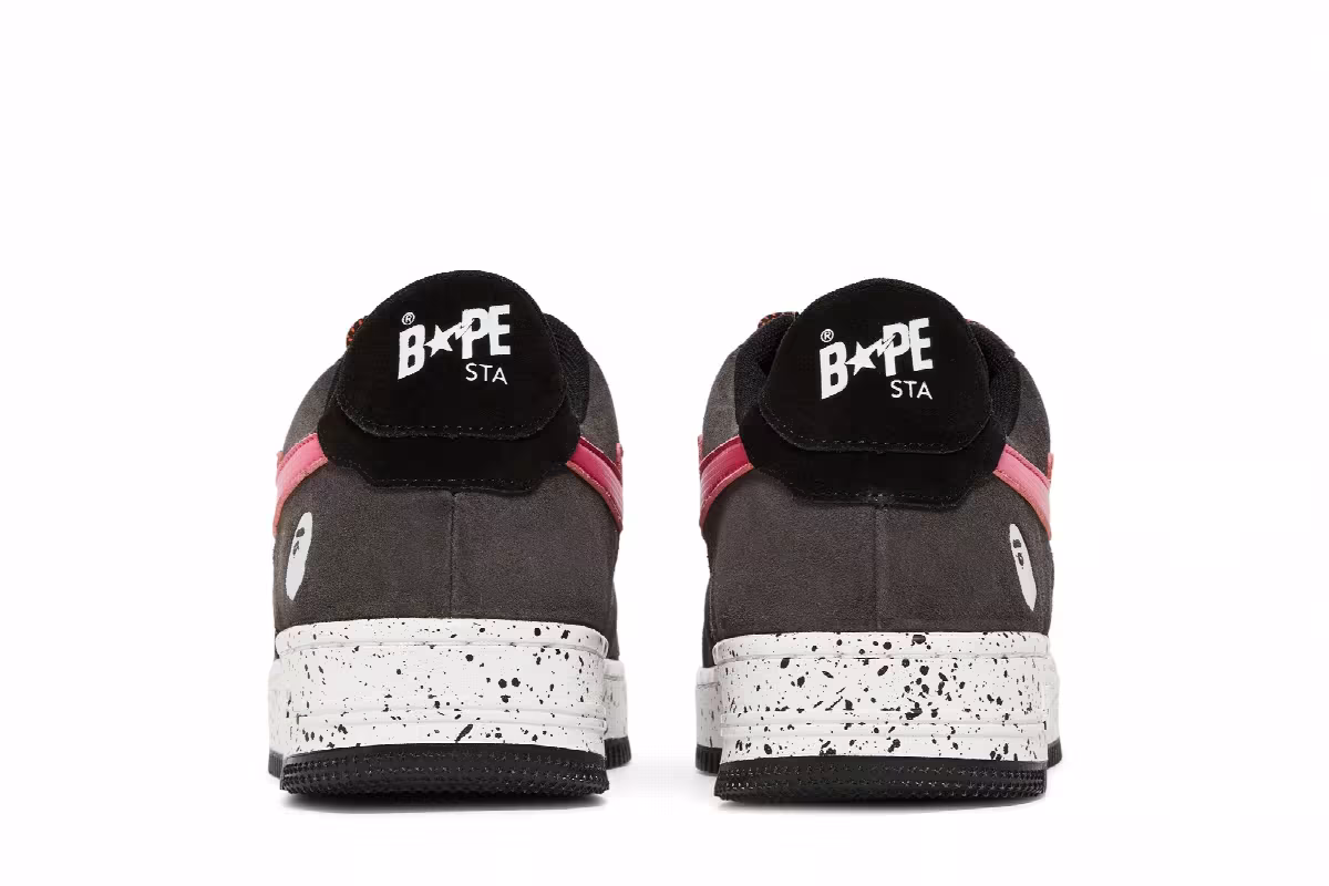 Bapesta #2 Black Pink, view 7