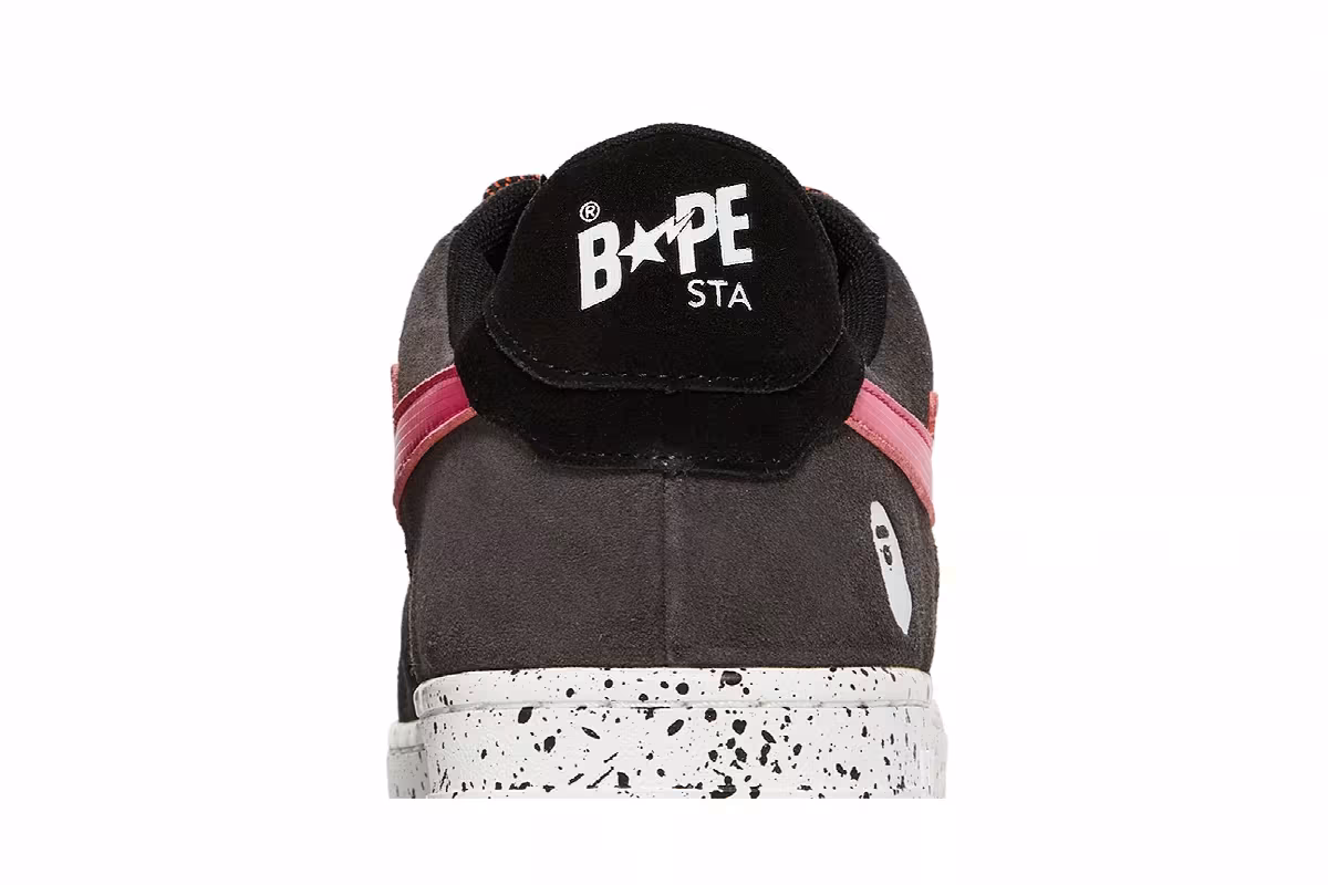 Bapesta #2 Black Pink, view 8