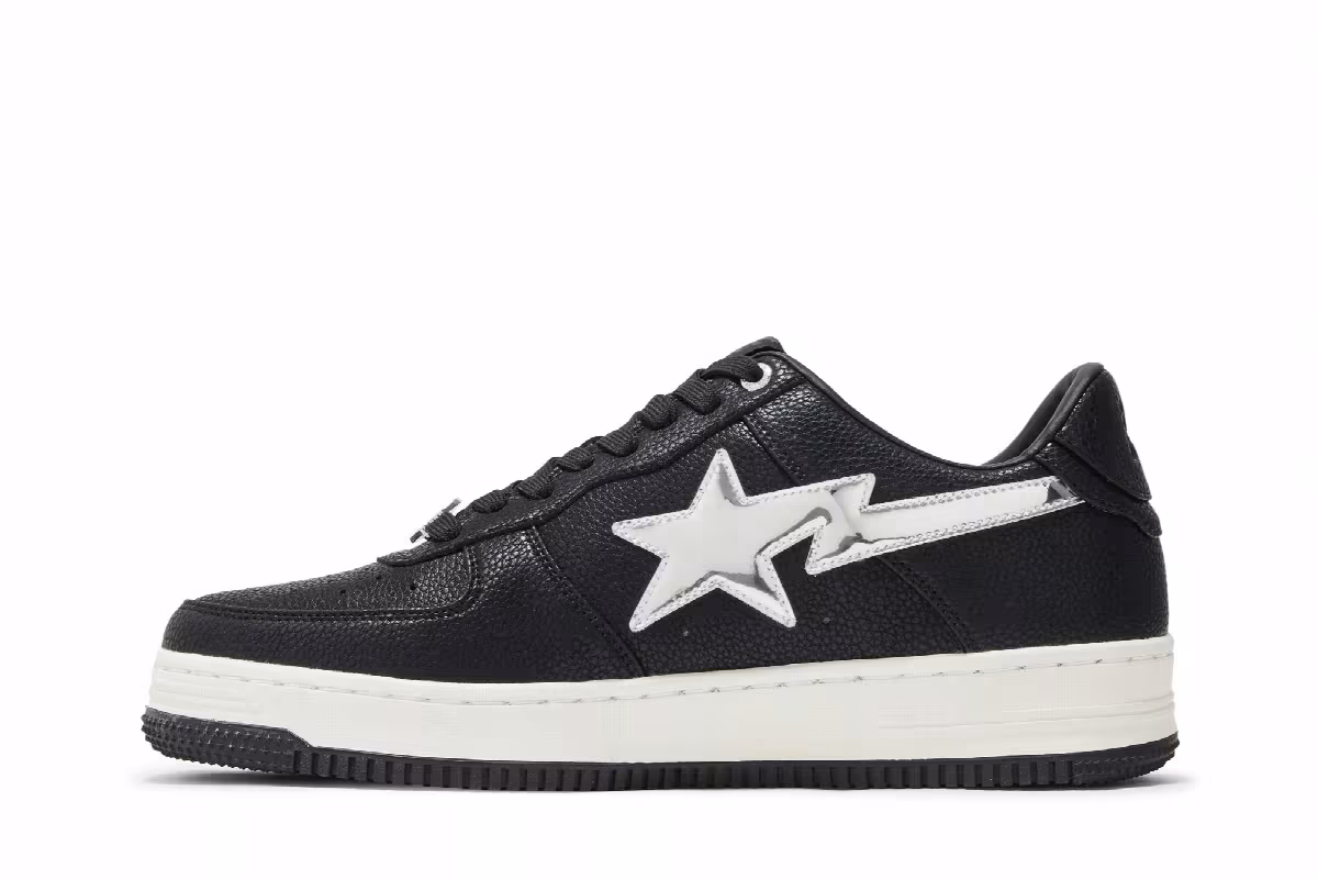 GOAT x Bapesta M2 Black, view 4