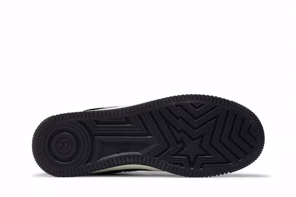 GOAT x Bapesta M2 Black, view 5