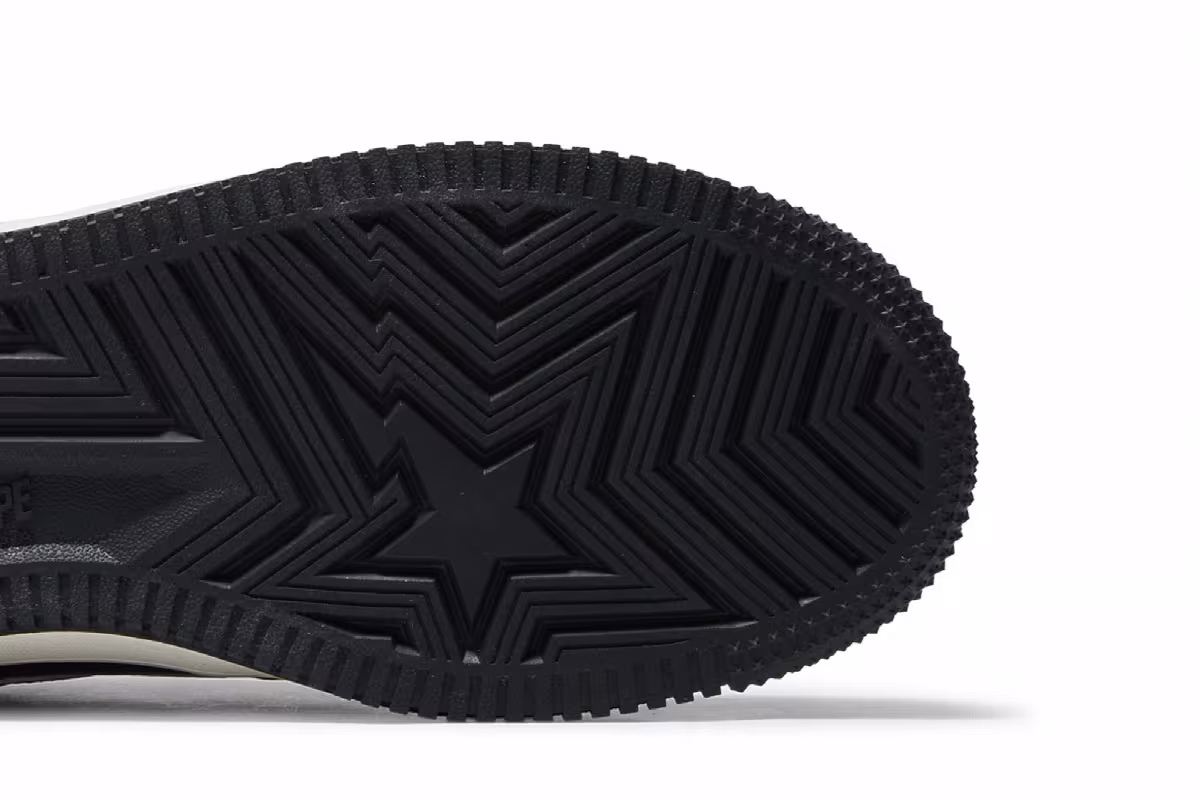 GOAT x Bapesta M2 Black, view 6